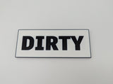 Dishwasher Clean and Dirty Magnet